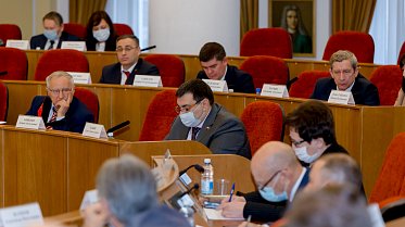 Заседание Законодательного Собрания Оренбургской области